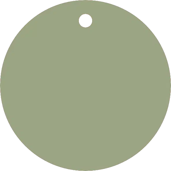 50mm Acrylic Round Blank | Pastel and Botanical Colours | 3mm Thick