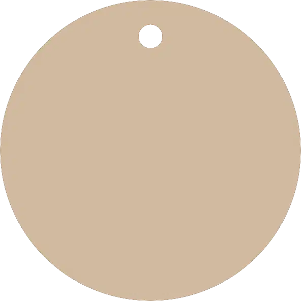 50mm Acrylic Round Blank | Pastel and Botanical Colours | 3mm Thick