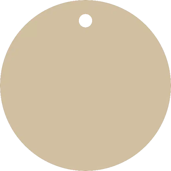 50mm Acrylic Round Blank | Pastel and Botanical Colours | 3mm Thick