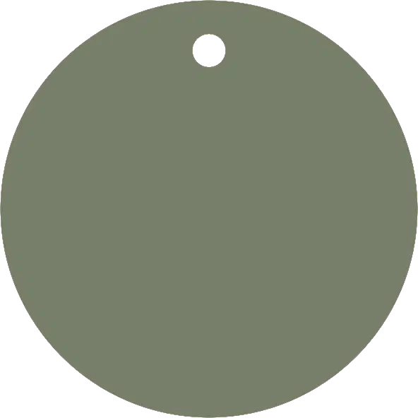 50mm Acrylic Round Blank | Pastel and Botanical Colours | 3mm Thick
