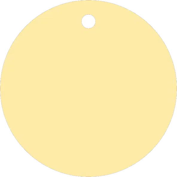 50mm Acrylic Round Blank | Pastel and Botanical Colours | 3mm Thick