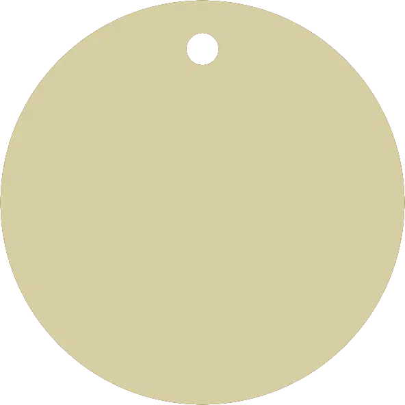 50mm Acrylic Round Blank | Pastel and Botanical Colours | 3mm Thick
