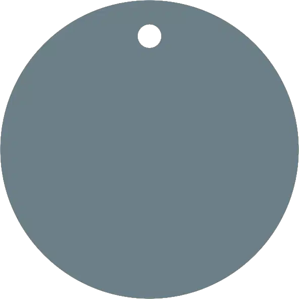 50mm Acrylic Round Blank | Pastel and Botanical Colours | 3mm Thick