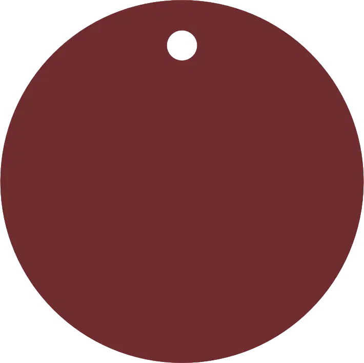 60mm Acrylic Round Blank | Pastel and Botanical Colours | 3mm Thick