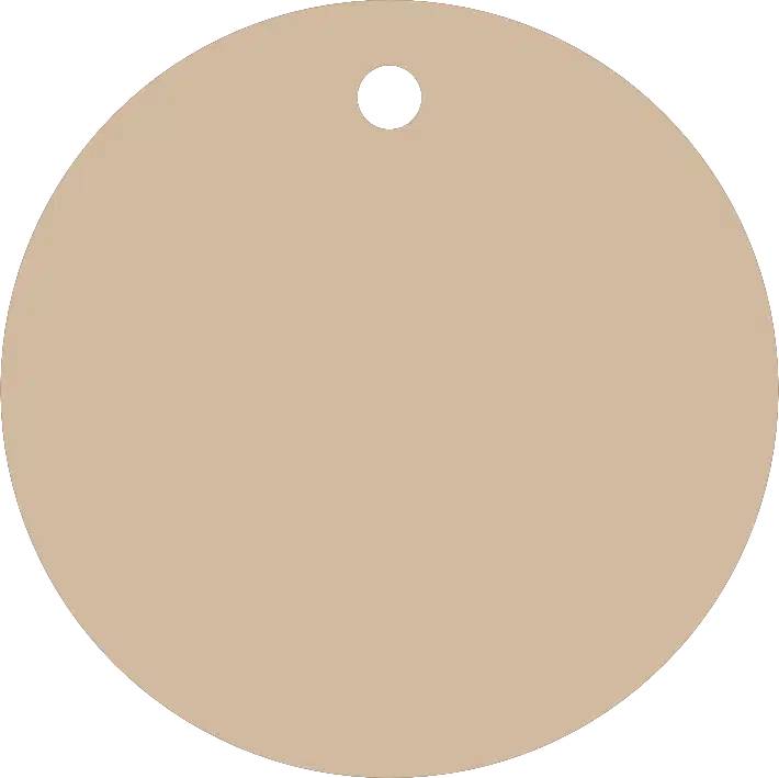 60mm Acrylic Round Blank | Pastel and Botanical Colours | 3mm Thick
