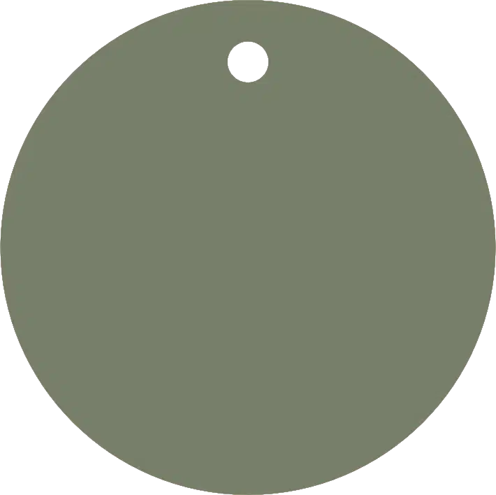 60mm Acrylic Round Blank | Pastel and Botanical Colours | 3mm Thick