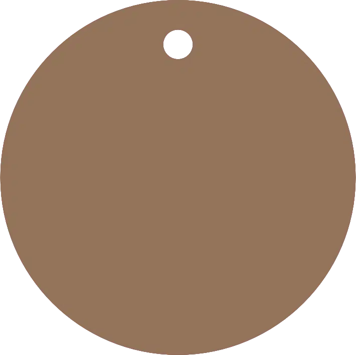 70mm Acrylic Round Blank | Pastel and Botanical Colours | 3mm Thick