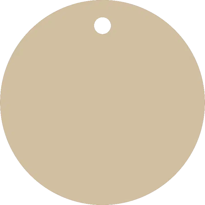 70mm Acrylic Round Blank | Pastel and Botanical Colours | 3mm Thick