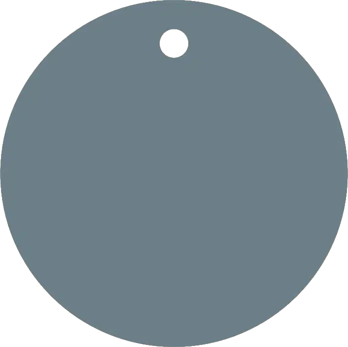 70mm Acrylic Round Blank | Pastel and Botanical Colours | 3mm Thick