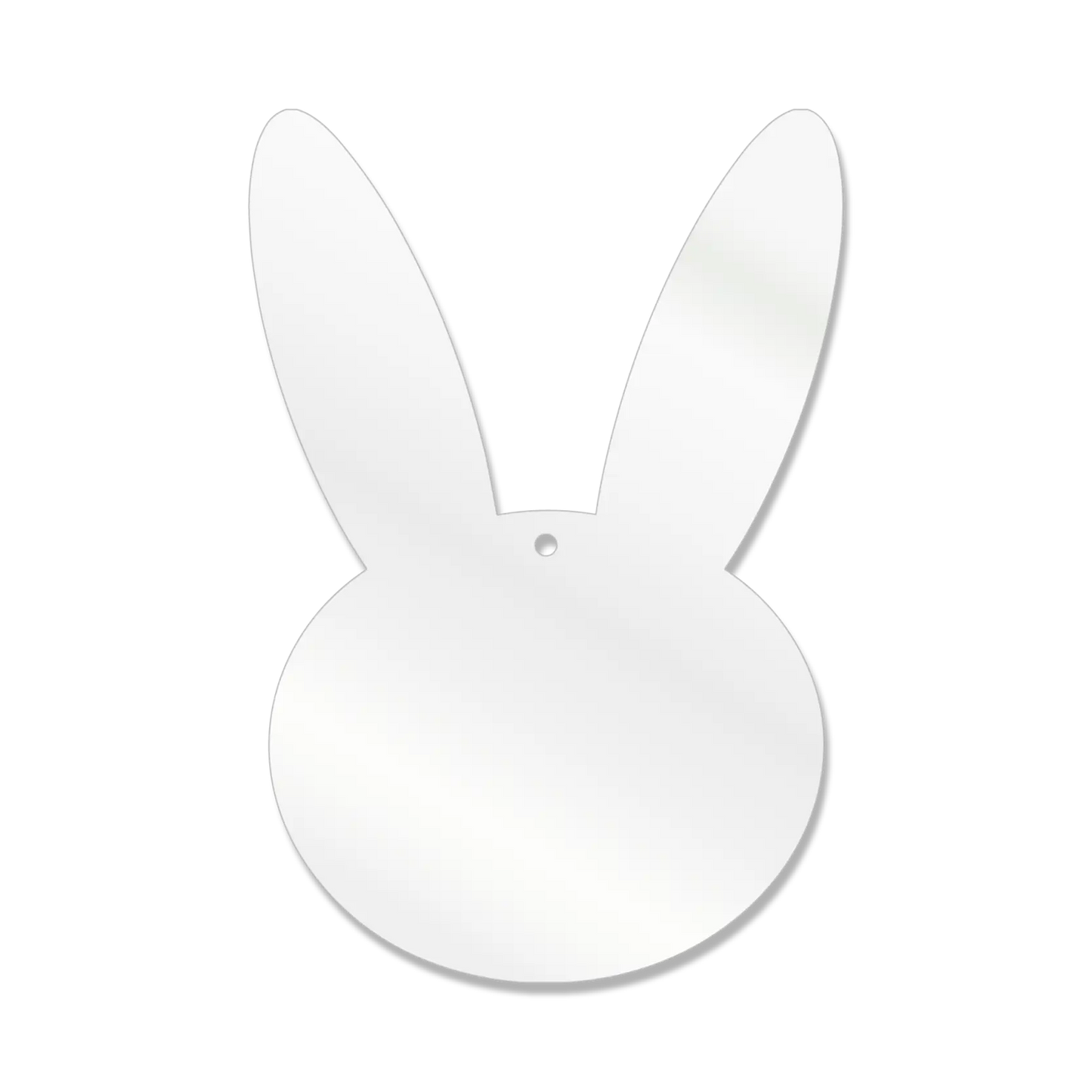 Bunny Head Acrylic Blank – Laser Cut Acrylic for Crafting