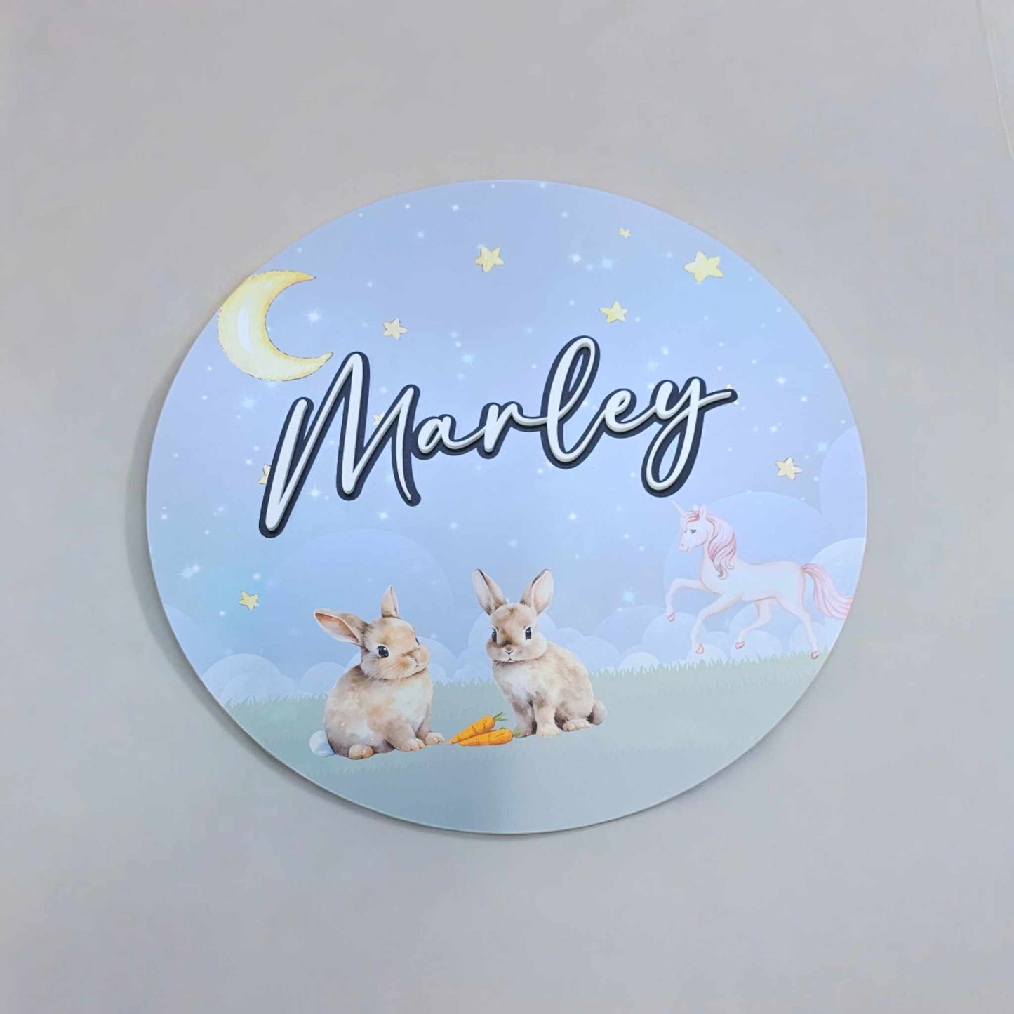 Personalised Door Sign – Custom UV Printed Acrylic Masterpiece