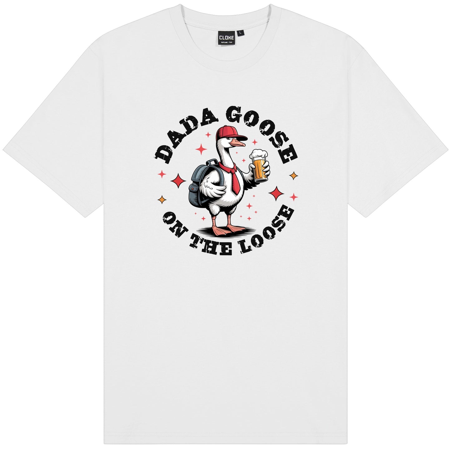 Dada Goose On The Loose – Men's T-Shirt NZ | Printed Graphic Tee
