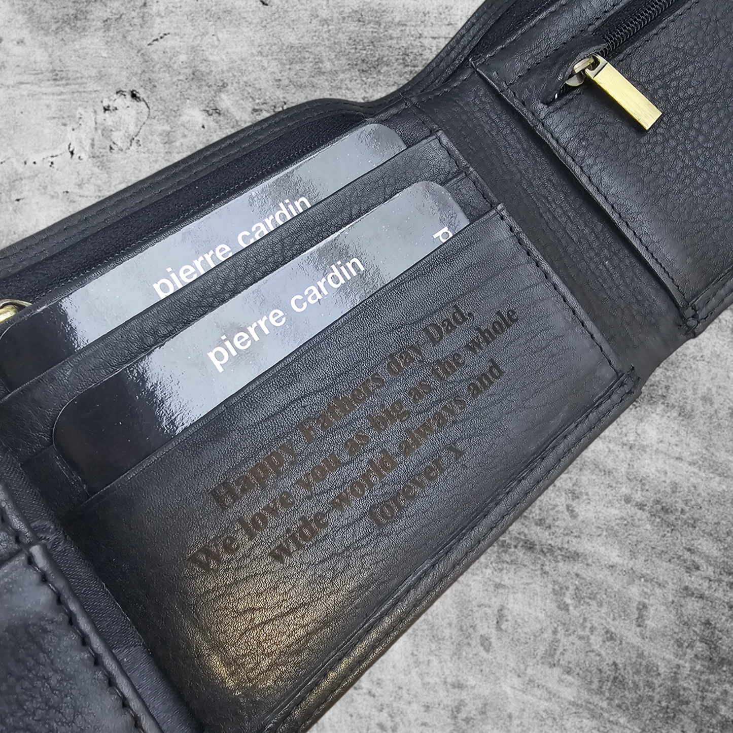Personalised Leather Wallet