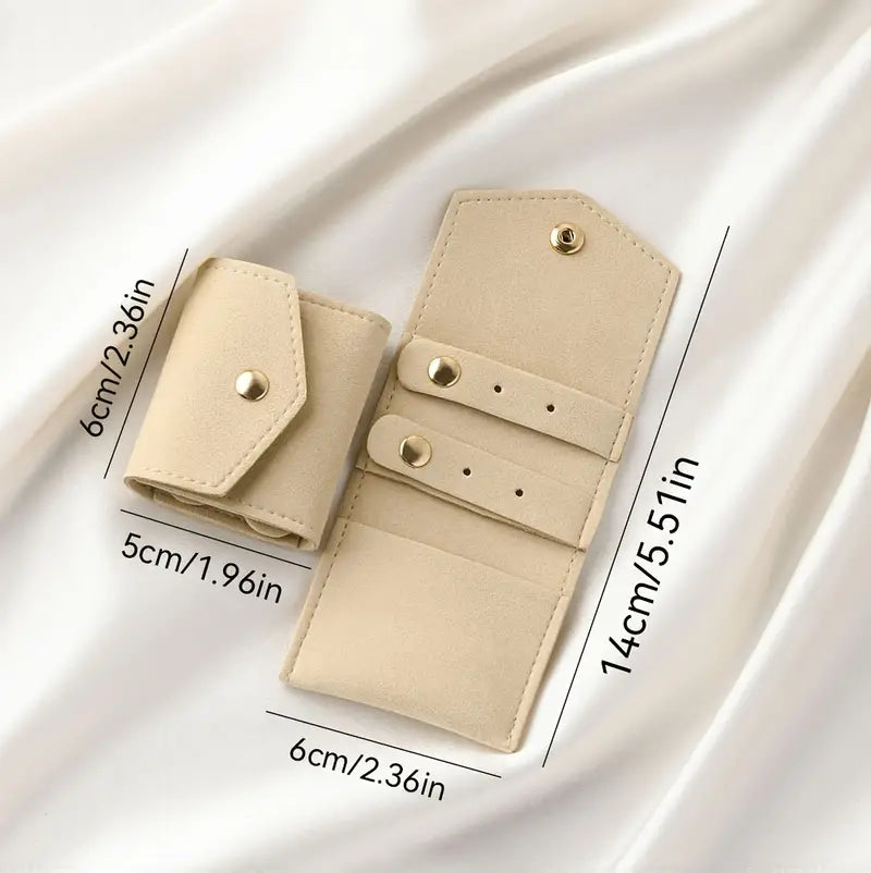 Personalised Mini Travel Jewellery Pouch