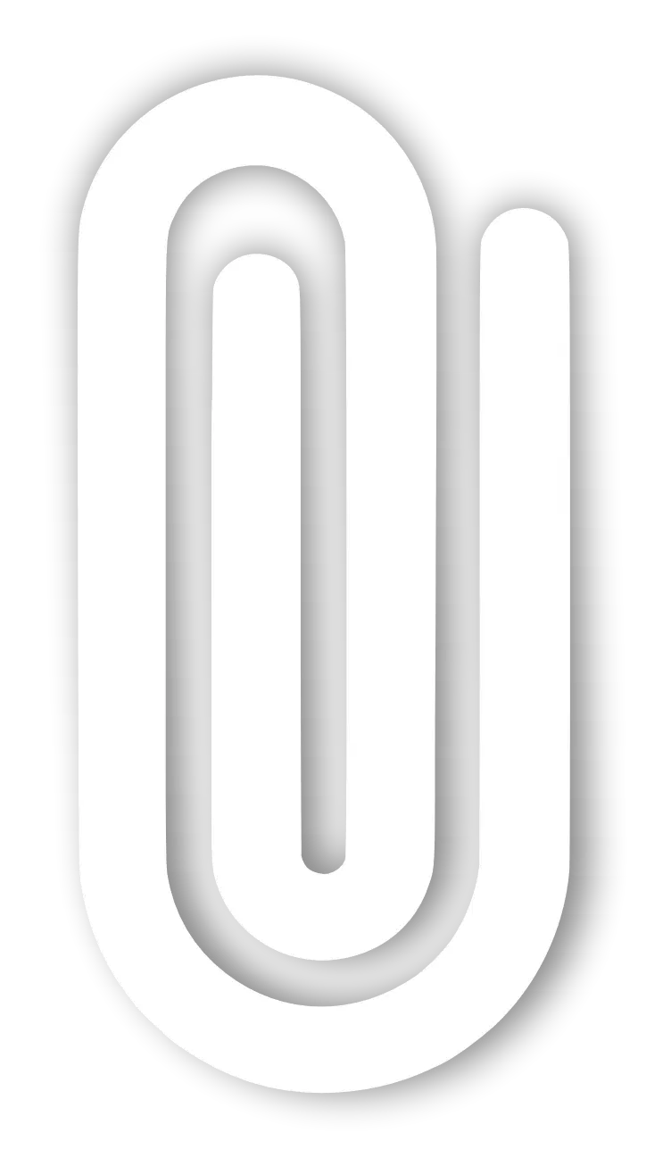 Acrylic Blank Jumbo Paperclips