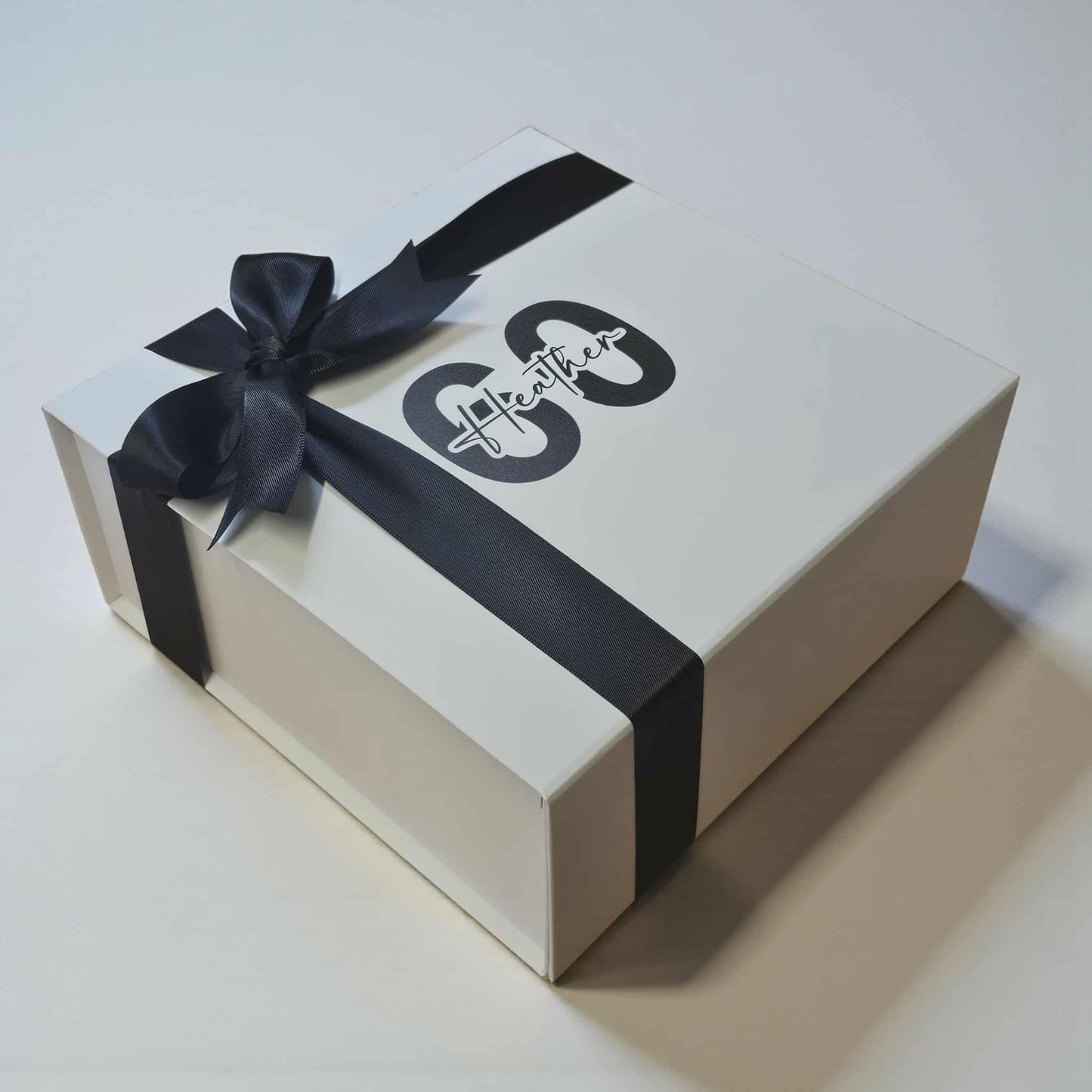 Personalised Laser Engraved Milestone Stemless Wine Glass with Gift Box