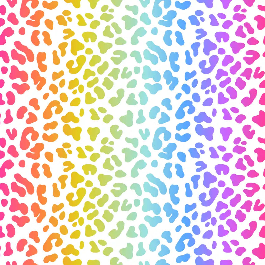 Rainbow Leopard | UV Printed Acrylic Panel