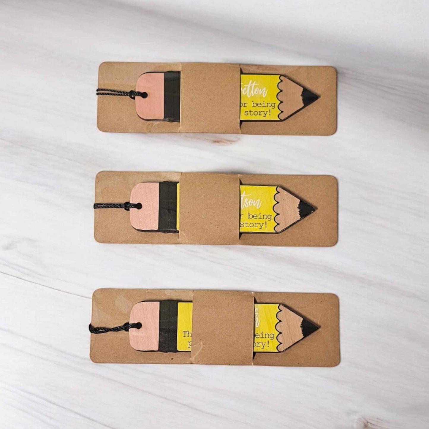 Personalised "Thank You For Being Part Of My Story" Bookmark | Teacher Gift