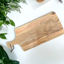Load image into Gallery viewer, Minimalist Personalised Serving Board
