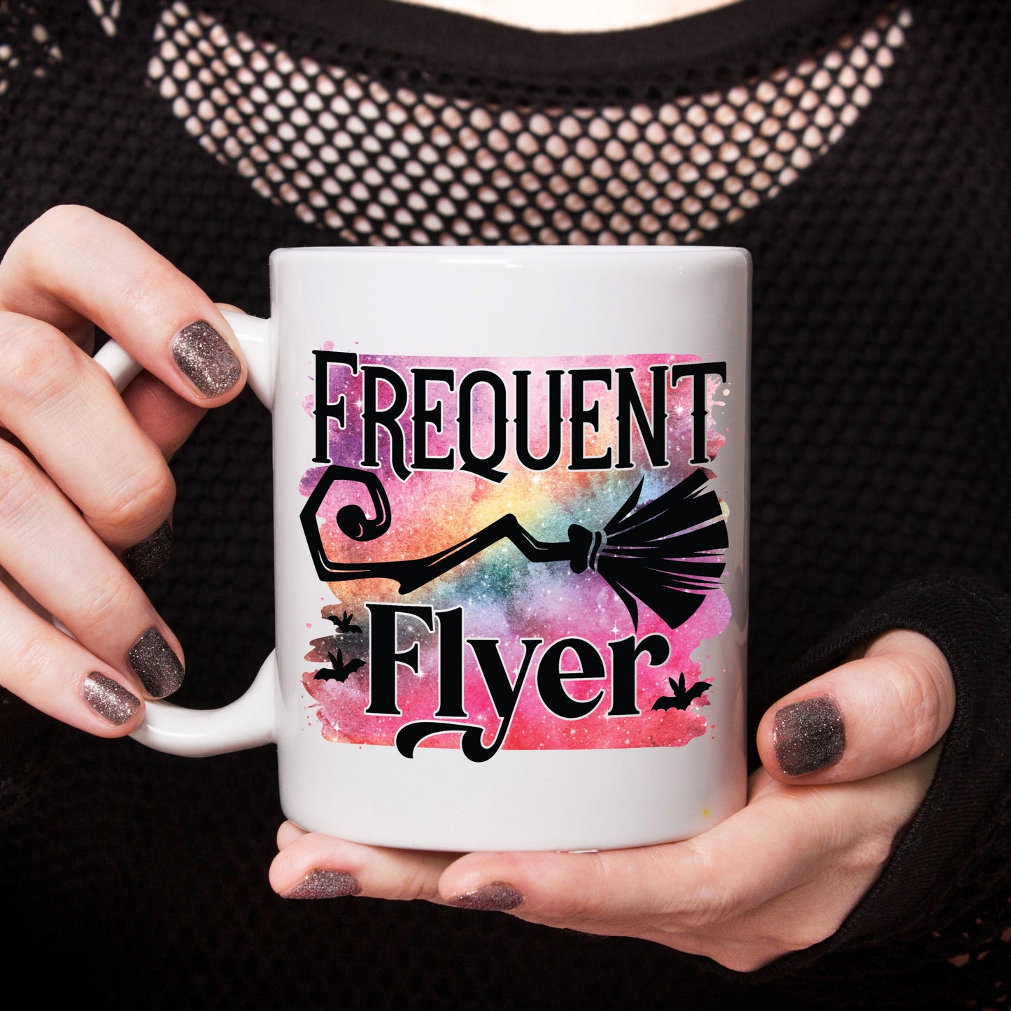Frequent Flyer Halloween Coffee Mug