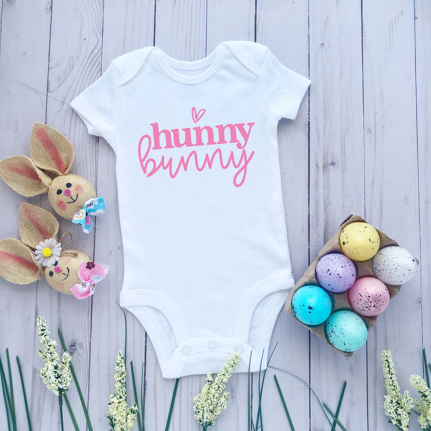Hunny Bunny Onesie - Short Sleeve