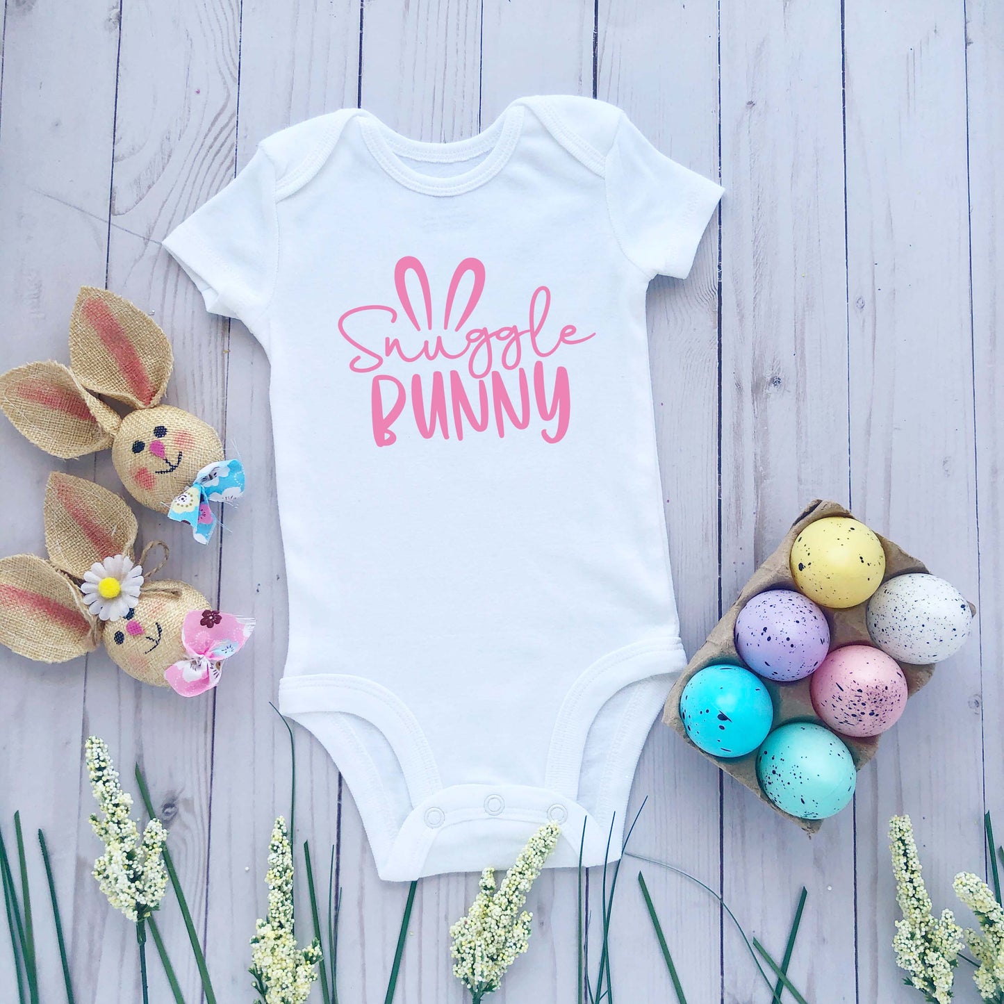 Snuggle Bunny Onesie - Short Sleeve