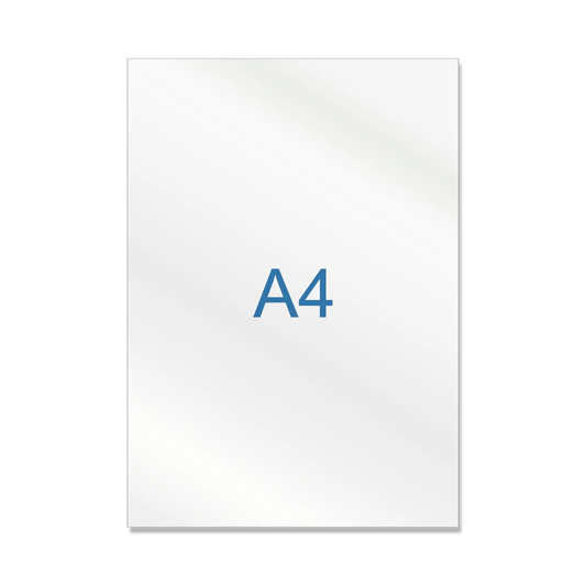 A4 Acrylic Blank – Laser Cut Acrylic for Crafting