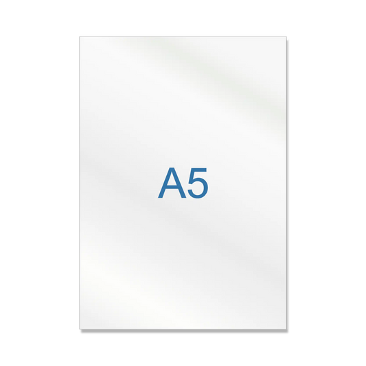 A5 Acrylic Blank – Laser Cut Acrylic for Crafting