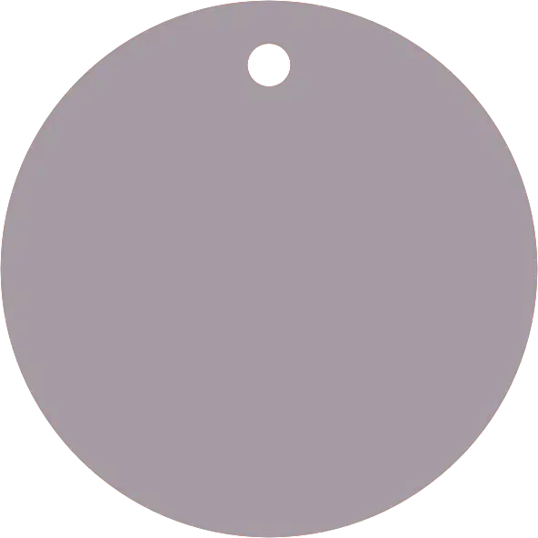 50mm Acrylic Round Blank | Pastel and Botanical Colours | 3mm Thick