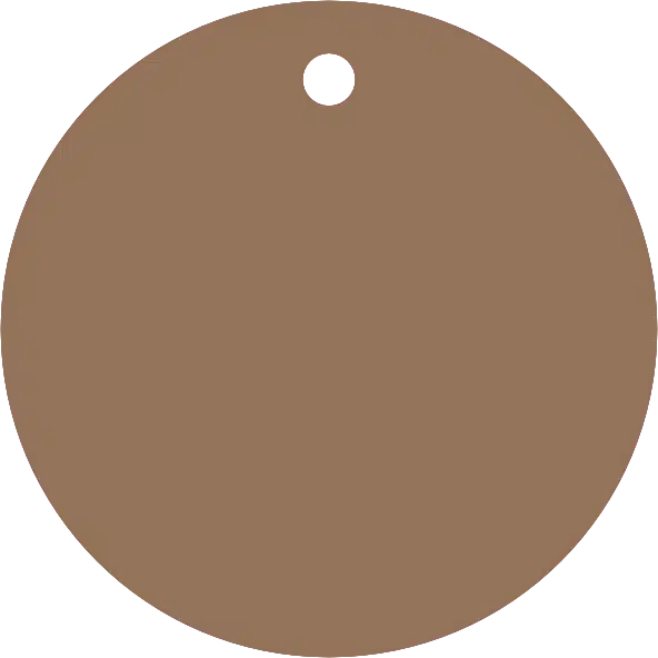 50mm Acrylic Round Blank | Pastel and Botanical Colours | 3mm Thick