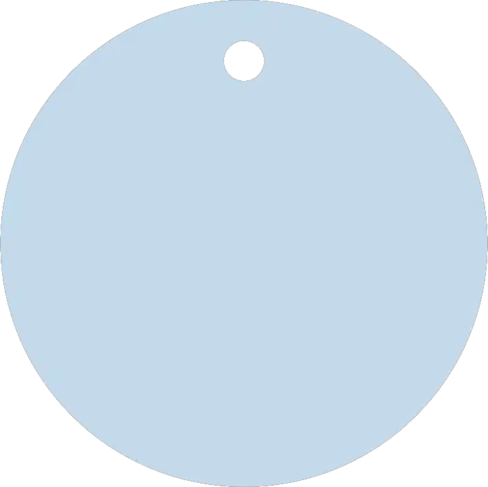 60mm Acrylic Round Blank | Pastel and Botanical Colours | 3mm Thick