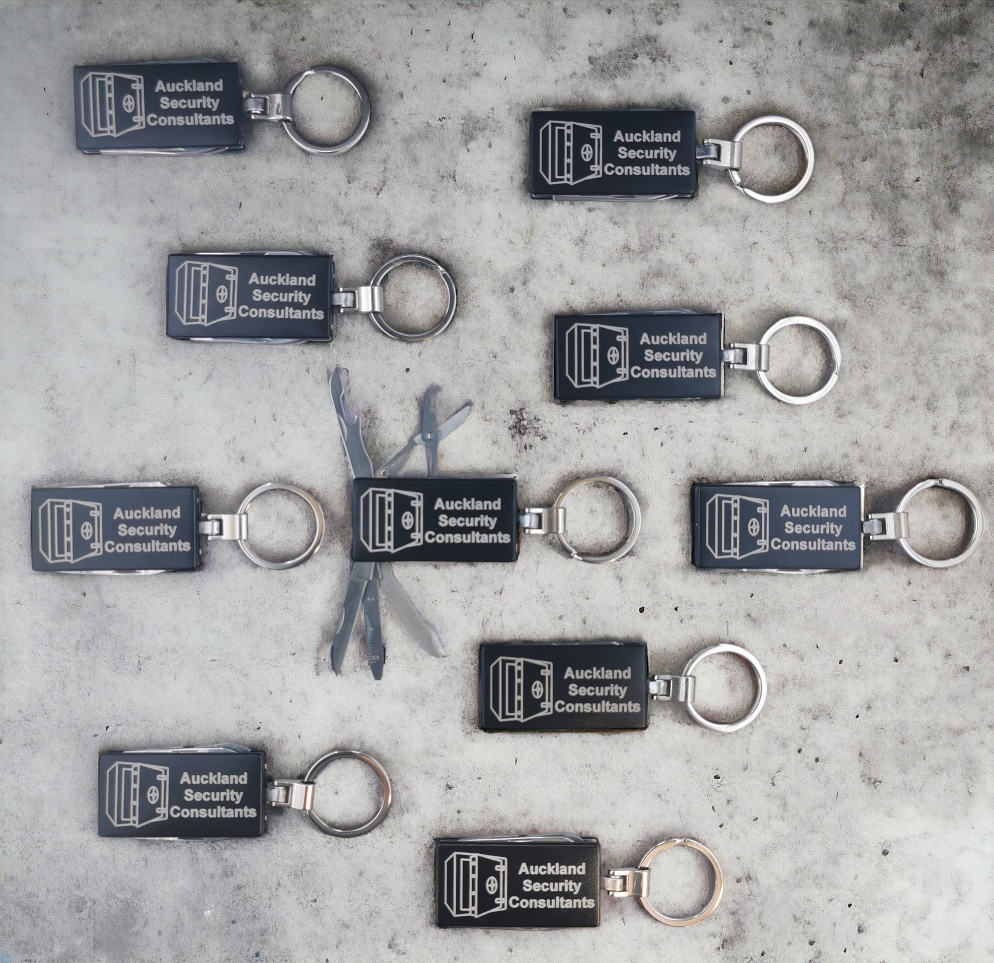 Key Rings Branded Branded Multi-Function Metal Key Ring – A Personal Touch