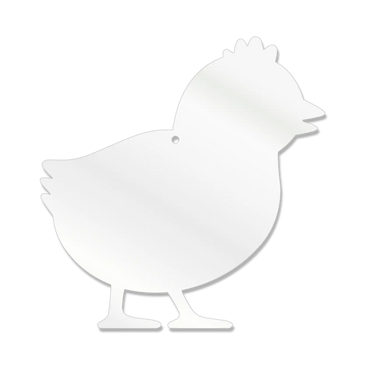 Baby Chicken Acrylic Blank – Laser Cut Acrylic for Crafting