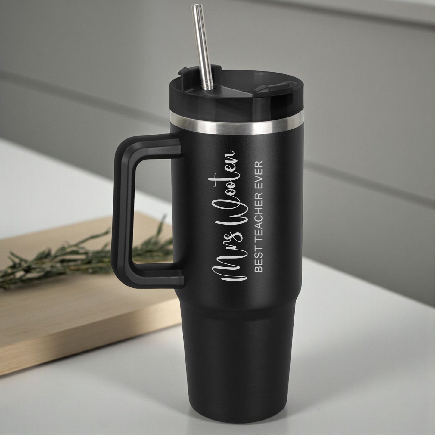Best Teacher Ever - Personalised Engraved Dupe Tumbler