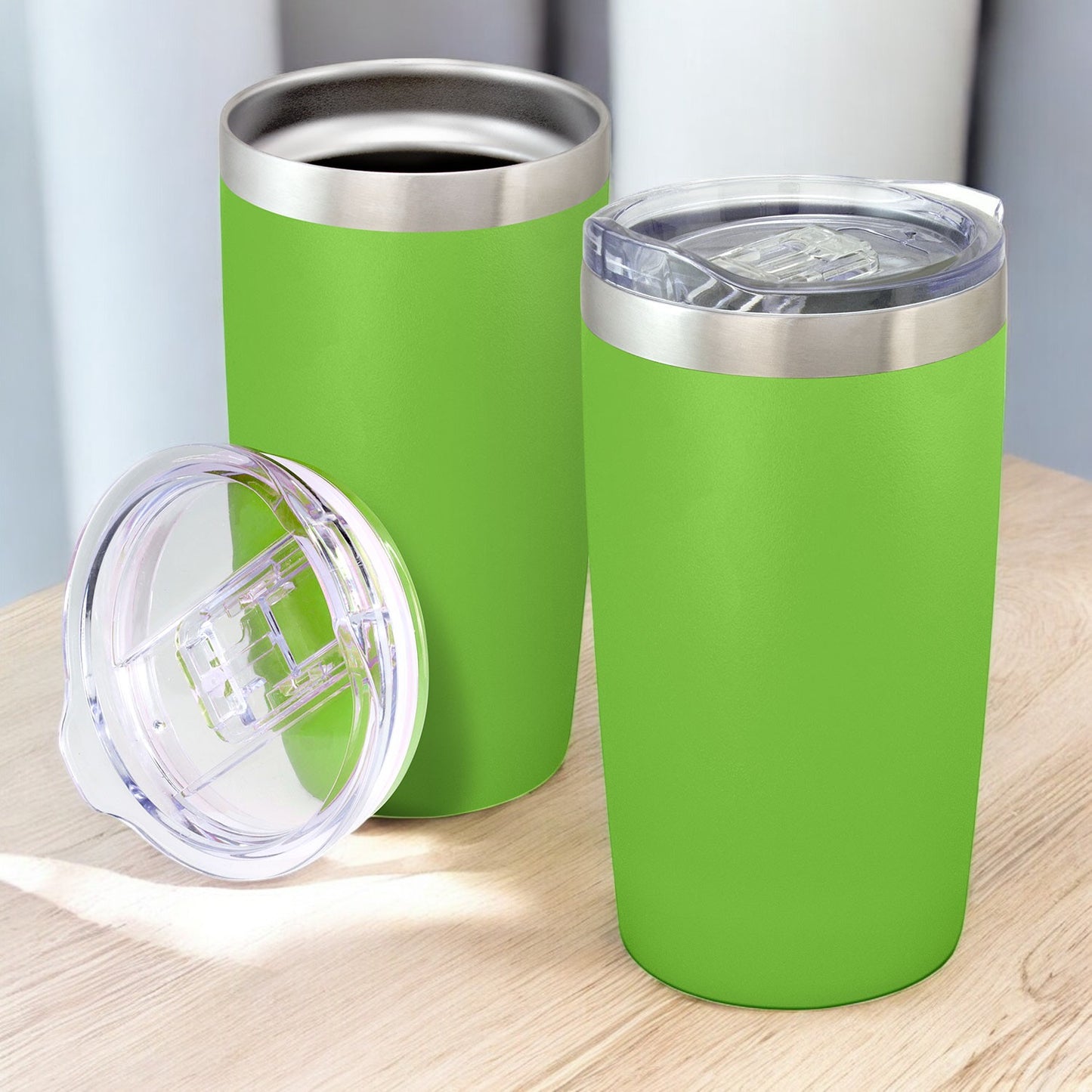 Personalised Laser Engraved 600ml Coffee Travel Tumbler