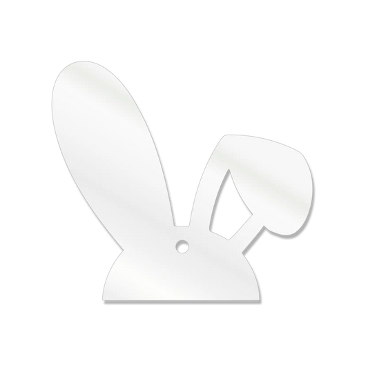 Bunny Ears Acrylic Blank – Laser Cut Acrylic for Crafting