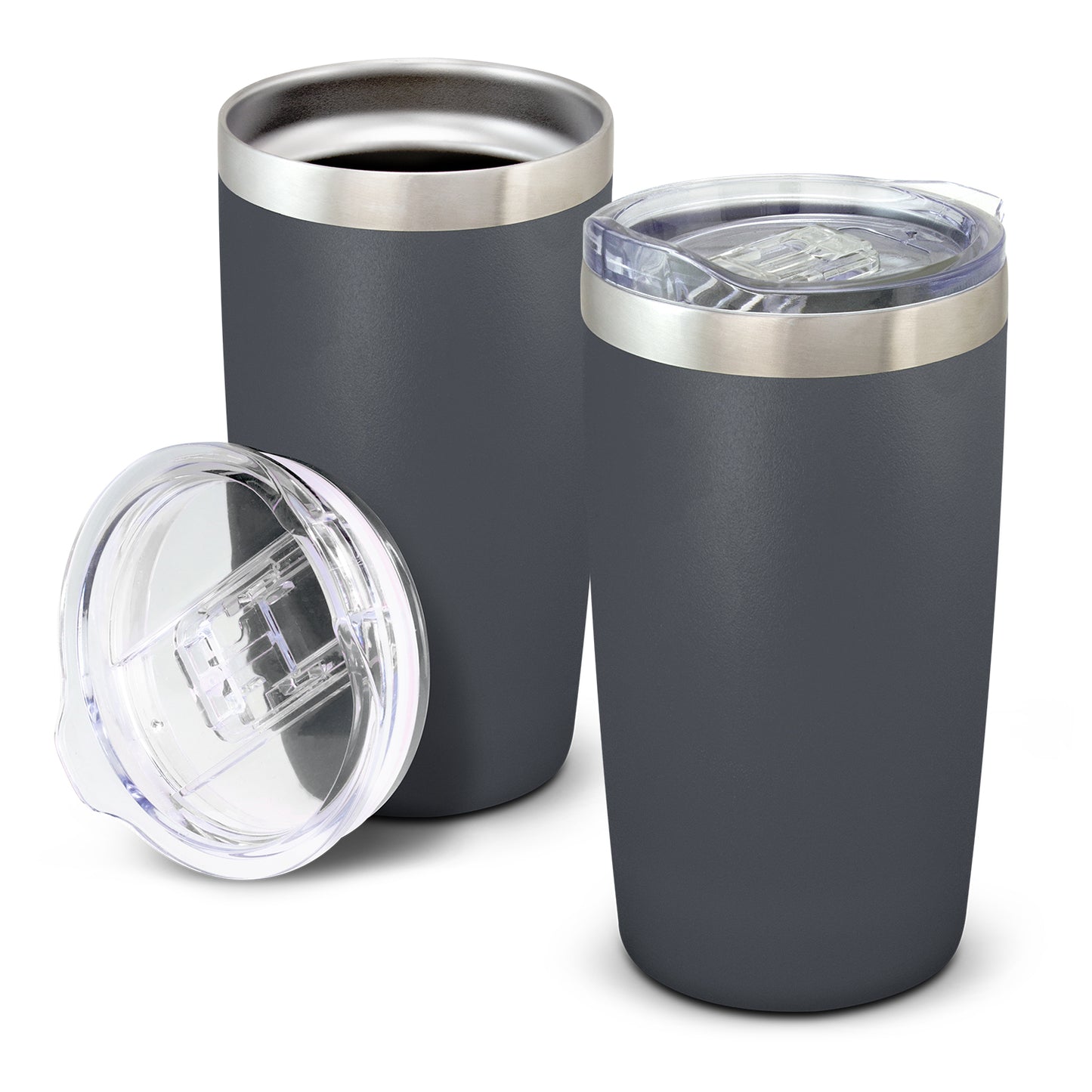"And Here We Go Again" Laser Engraved Coffee Tumbler