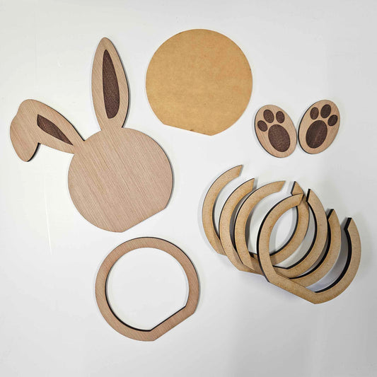 Easter Bunny Mini Egg Holder DIY Kit