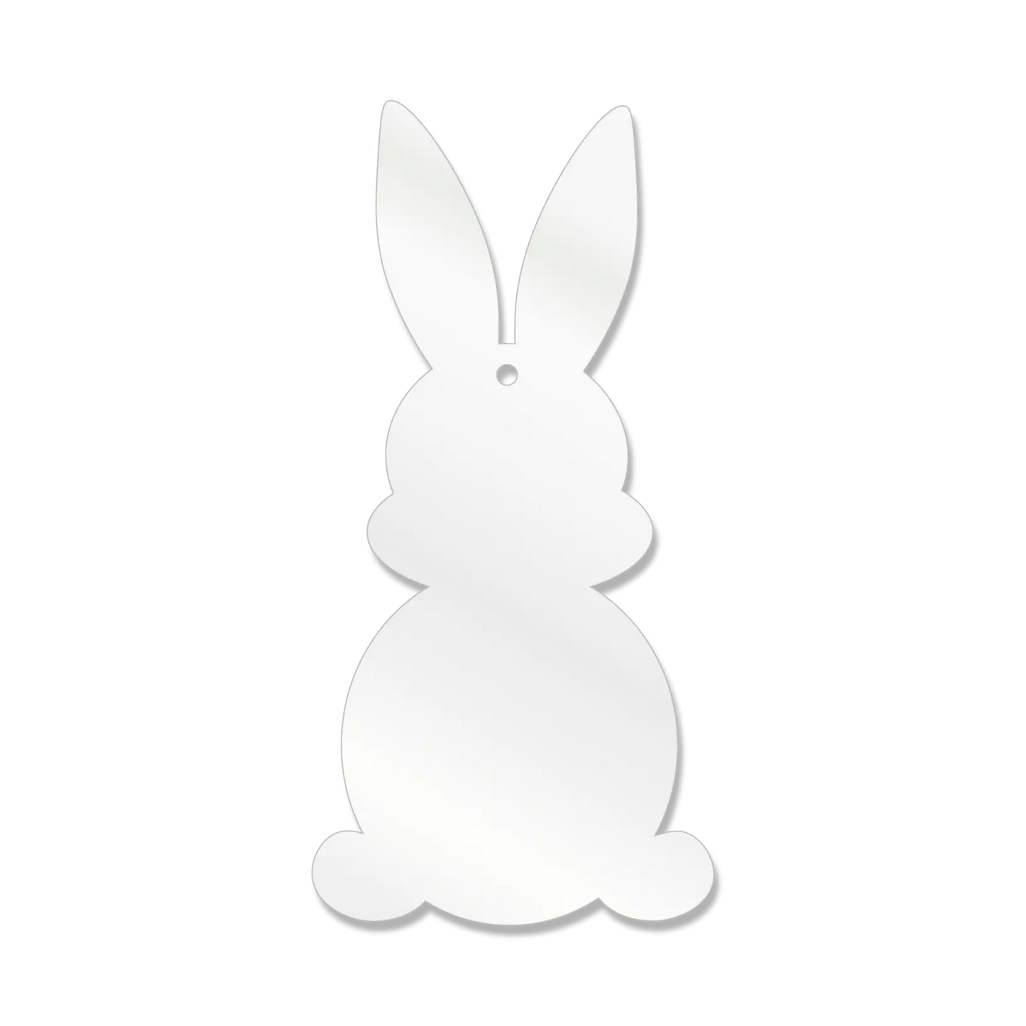 Easter Peep Bunny Acrylic Blank – Laser Cut Acrylic for Crafting