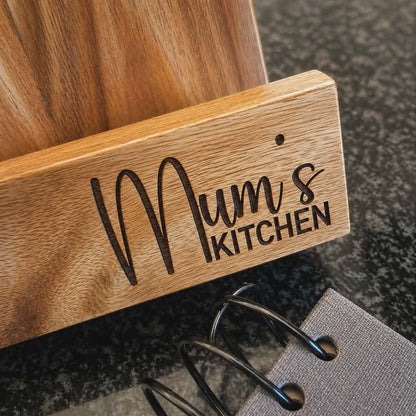 Personalised Recipe Book Holder & Recipe Journal