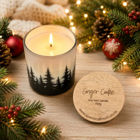 Ginger Cookie Christmas Candle