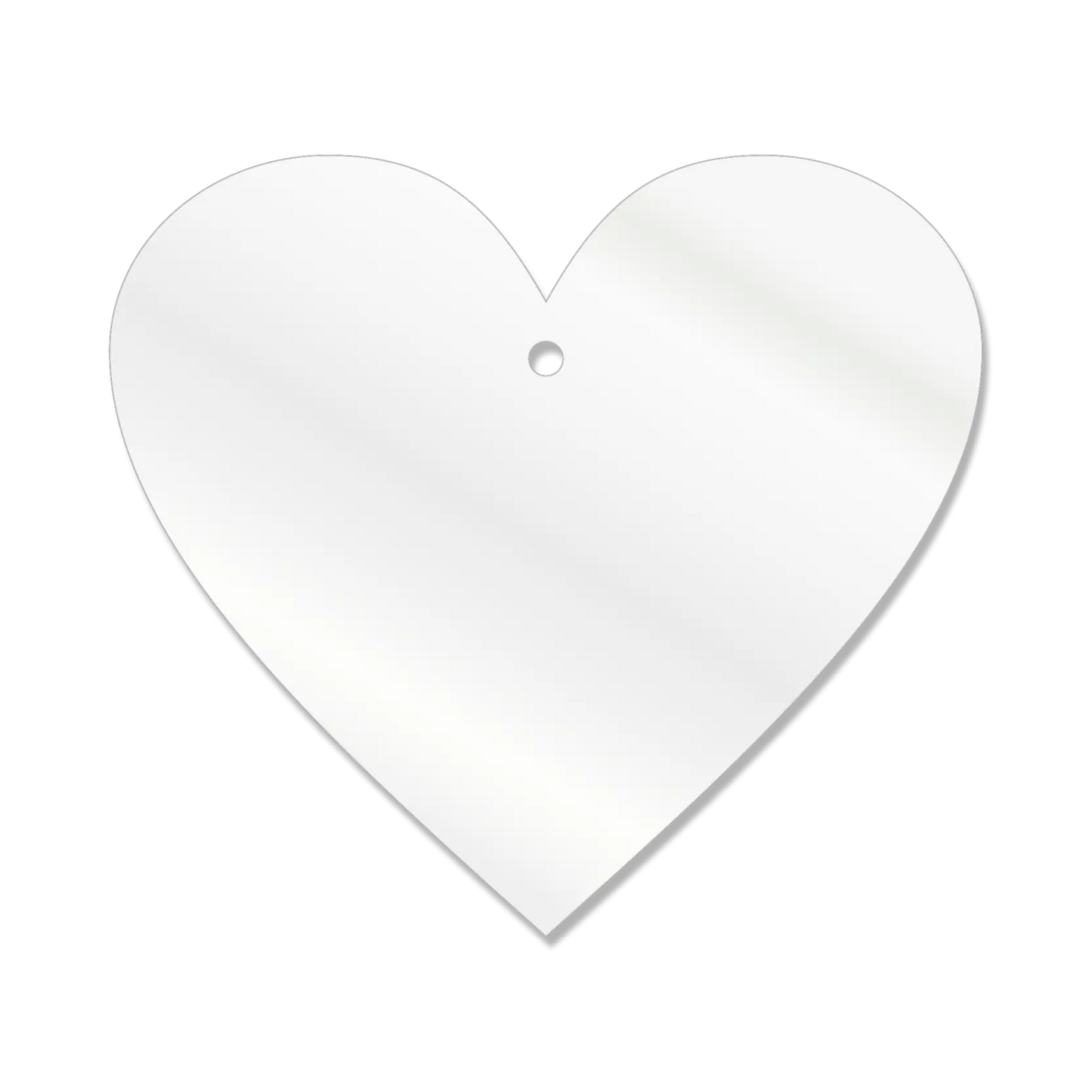Heart Shaped Acrylic Blank – Laser Cut Acrylic for Crafting