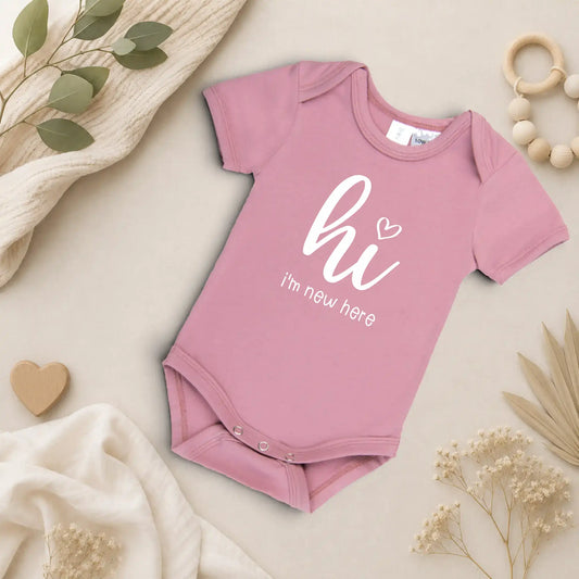 Hi, I'm New Here - Baby Onesie