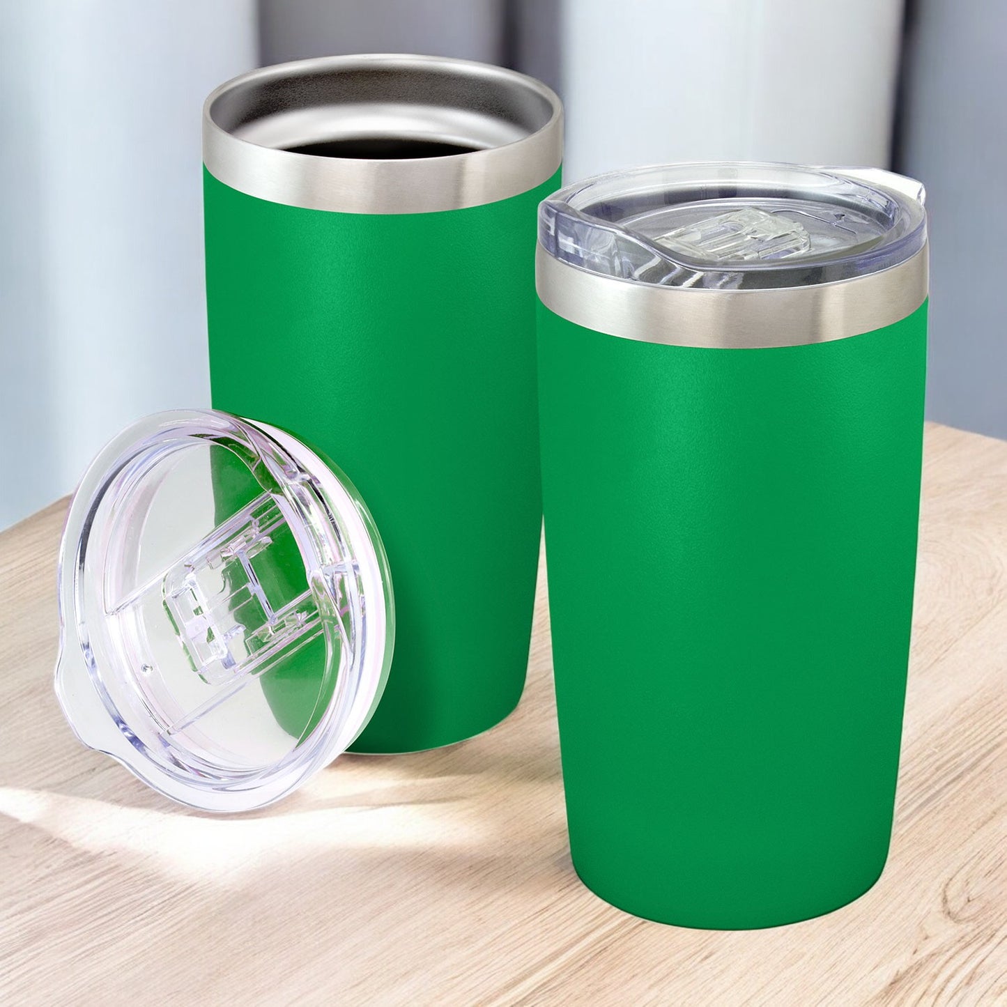 Personalised Laser Engraved 600ml Coffee Travel Tumbler