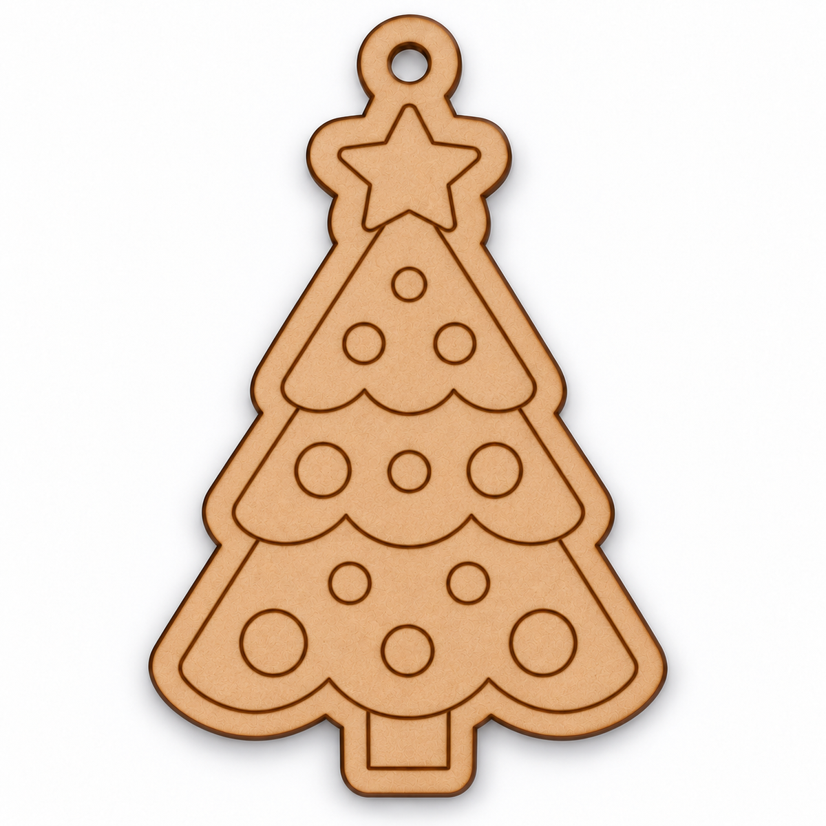 Christmas MDF Shapes for Kids to Paint – Packs of 10 (10cm or 20cm)