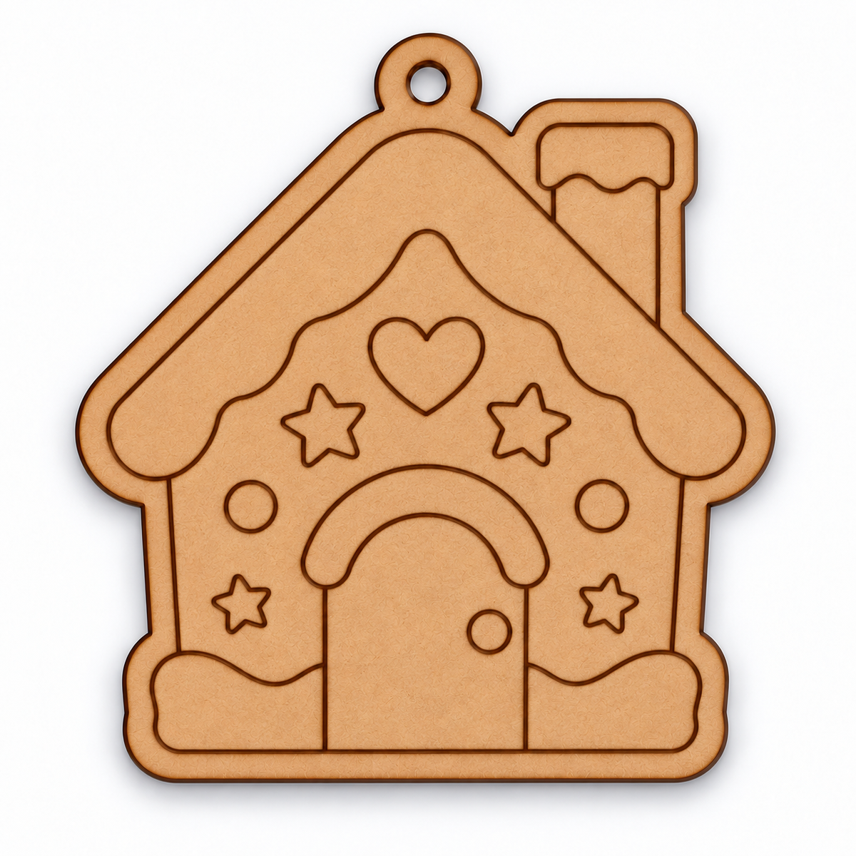 Christmas MDF Shapes for Kids to Paint – Packs of 10 (10cm or 20cm)