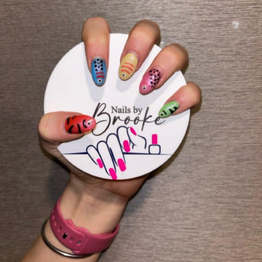 Branded Nailfie Acrylic – Custom Acrylic Signs for Nail Techs and Nail Salons