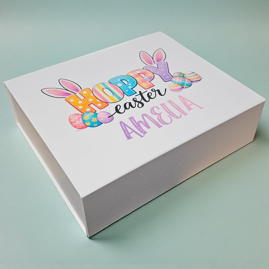 Personalised “Hoppy Easter” Gift Box