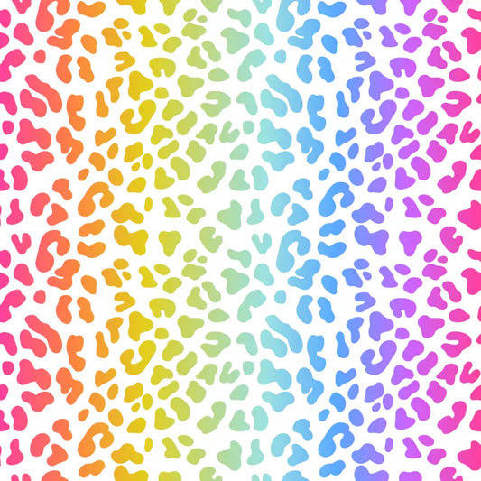 Rainbow Leopard | UV Printed Acrylic Panel