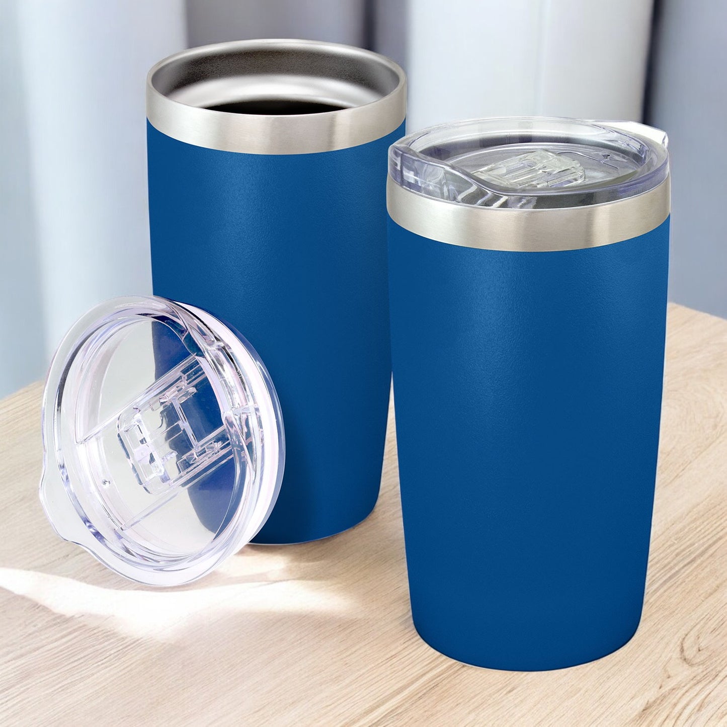 Personalised Laser Engraved 600ml Coffee Travel Tumbler